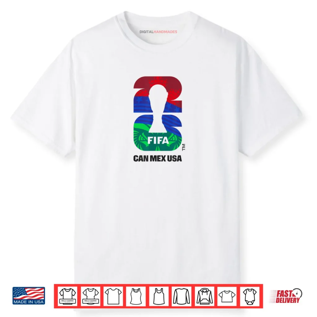FIFA World CUP26 Host Country Trophy Logo Shirt