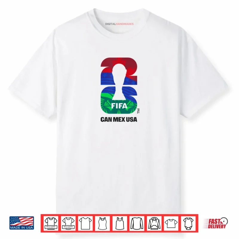 FIFA World CUP26 Host Country Trophy Logo Shirt