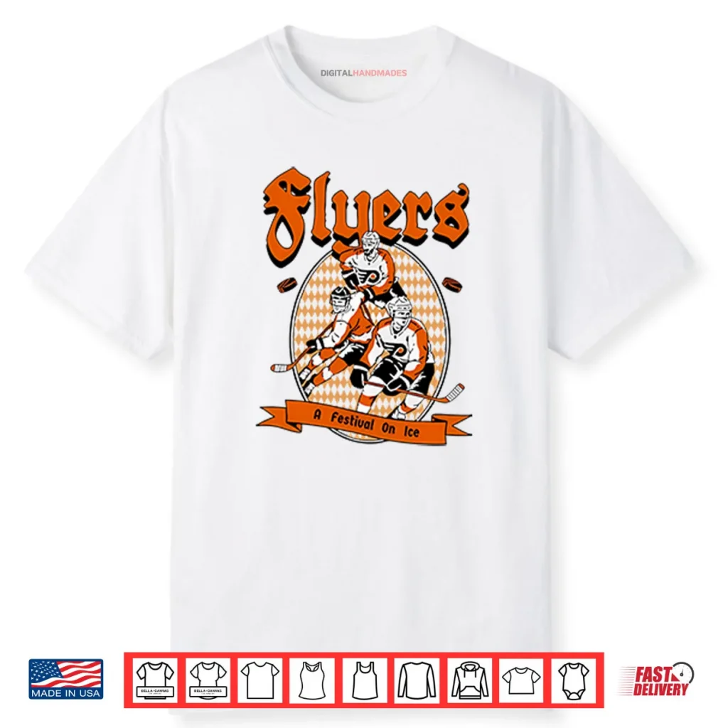 Flyers A Festival On Ice T Shirt 1 Flyers A Festival On Ice T Shirt