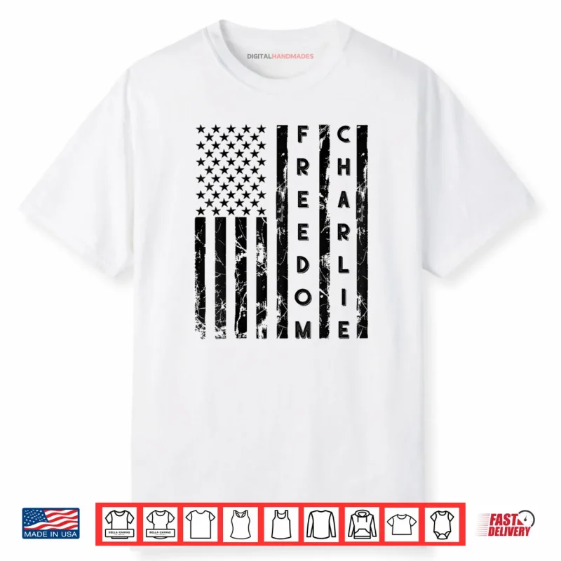 Freedom USA American Flag Shirt