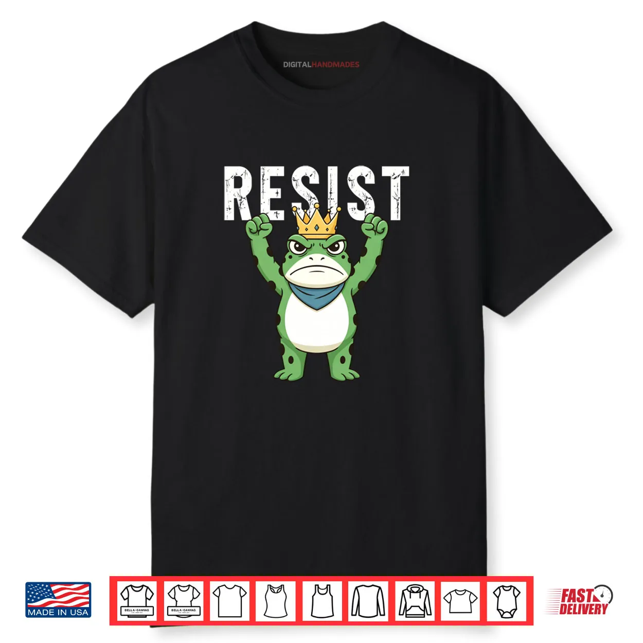 Frog Resist Portland Frog Protest Shirt