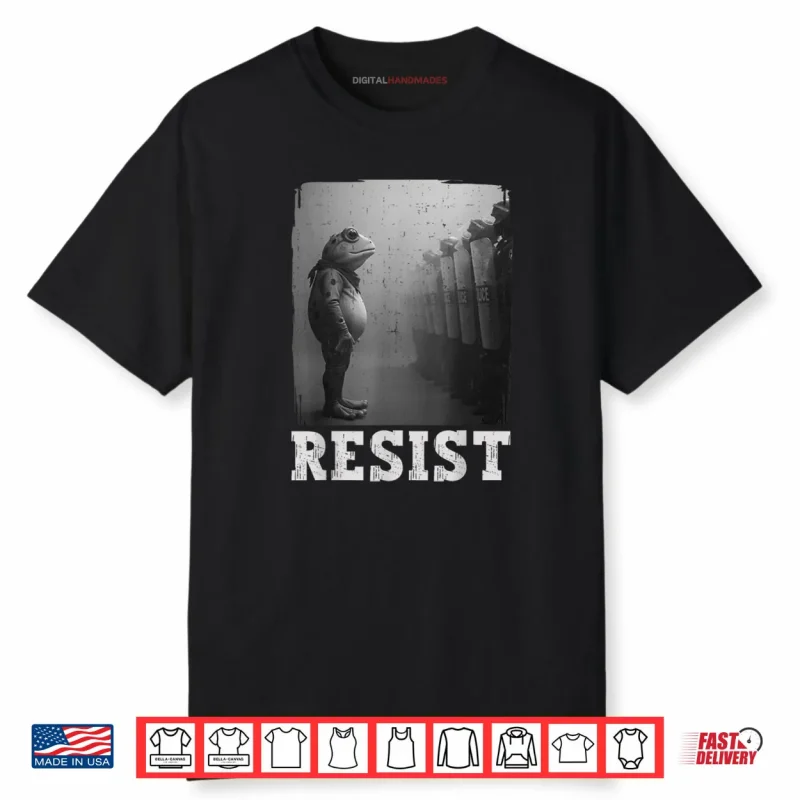 Frog Shirt Stand With Frog No Kings Day Shirt