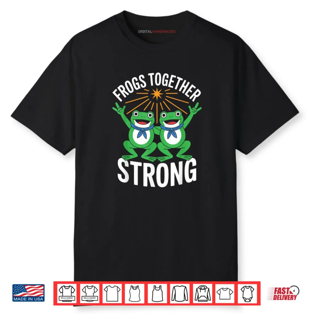 Frogs Strong Resist Portland Frog Protest Shirt 1 Frogs Strong Resist Portland Frog Protest Shirt
