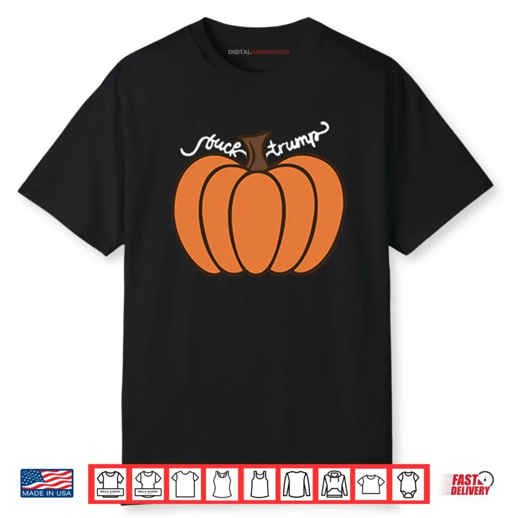 Fuck Trump Pumpkin Halloween Shirt 1 Fuck Trump Pumpkin Halloween Shirt