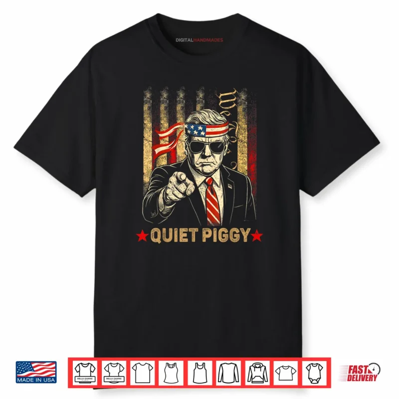 Funny Quiet Piggy Shirt