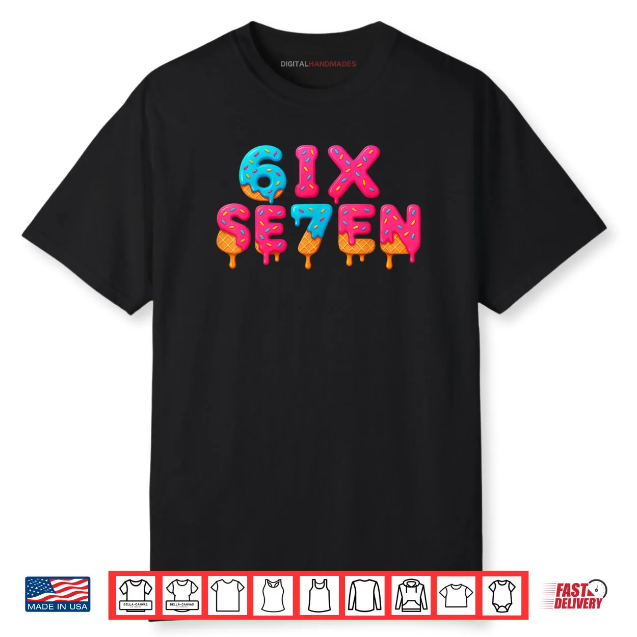 Funny Six Seven 6 7 Meme Shirt
