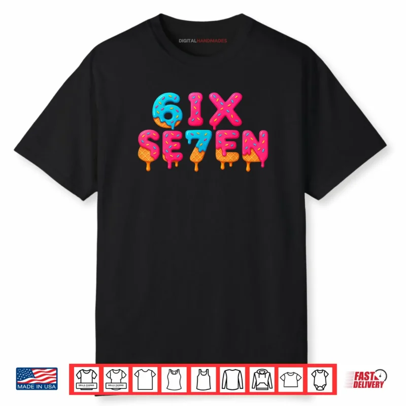 Funny Six Seven 6 7 Meme Shirt