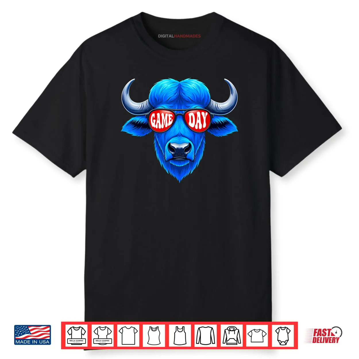 Game Day Buffalo with Sunglasses Shirt