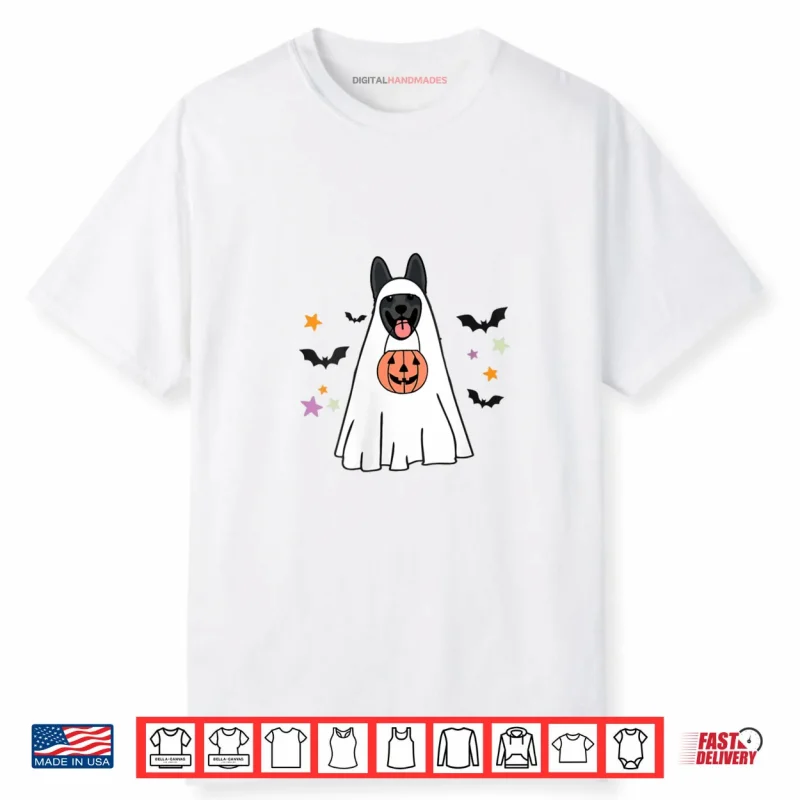 German Shepherd Boo Ghost Dog Lover Halloween Costume Shirt