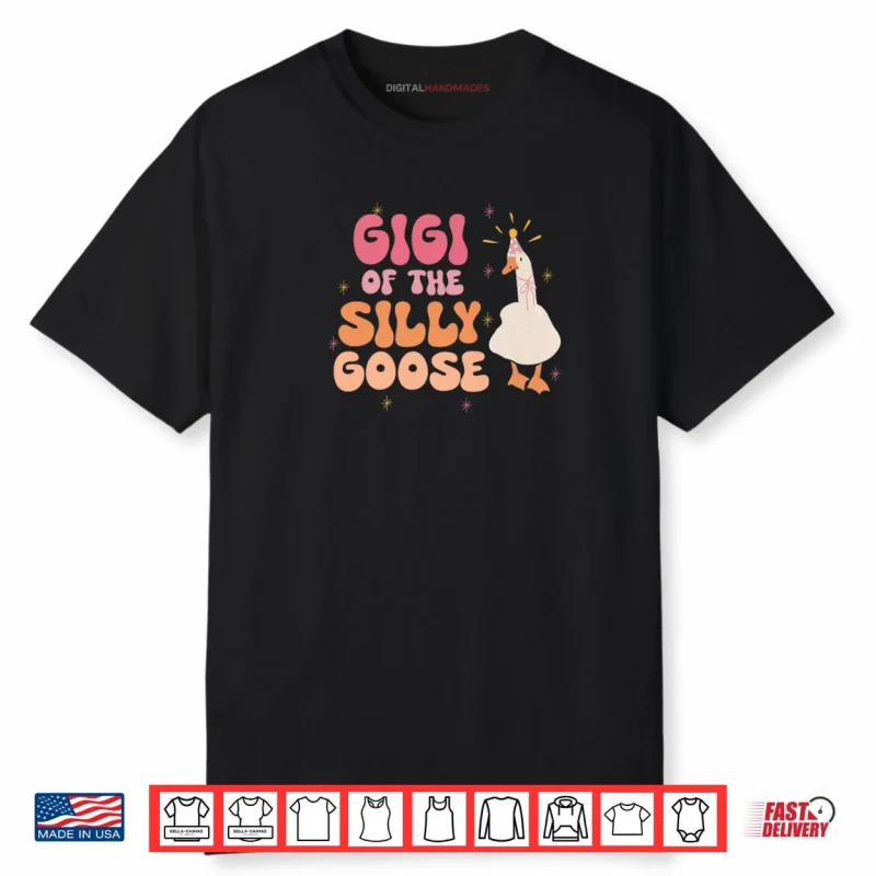 Gigi of The Silly Goose 1st Birthday Girl Family Matching Shirt