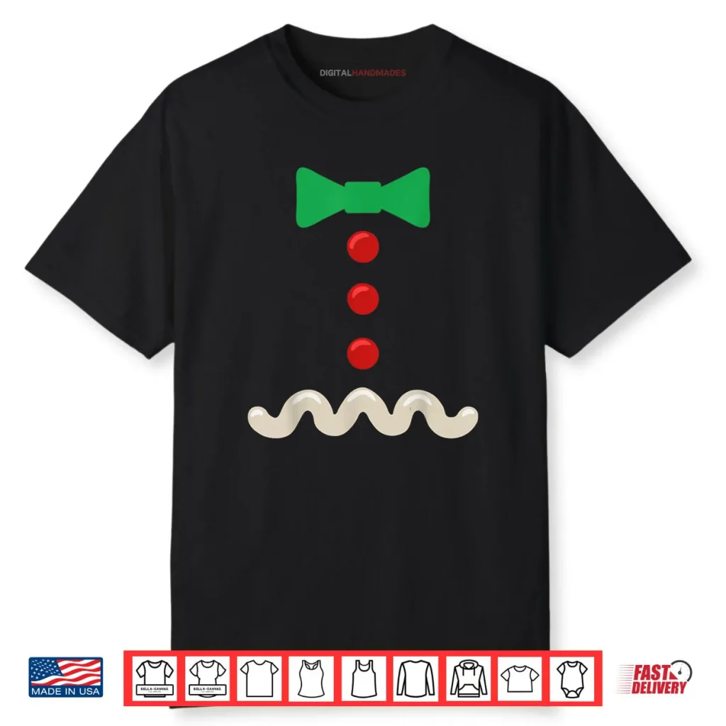 Gingerbread Man Costume Christmas Adult Shirt 1 Gingerbread Man Costume Christmas Adult Shirt
