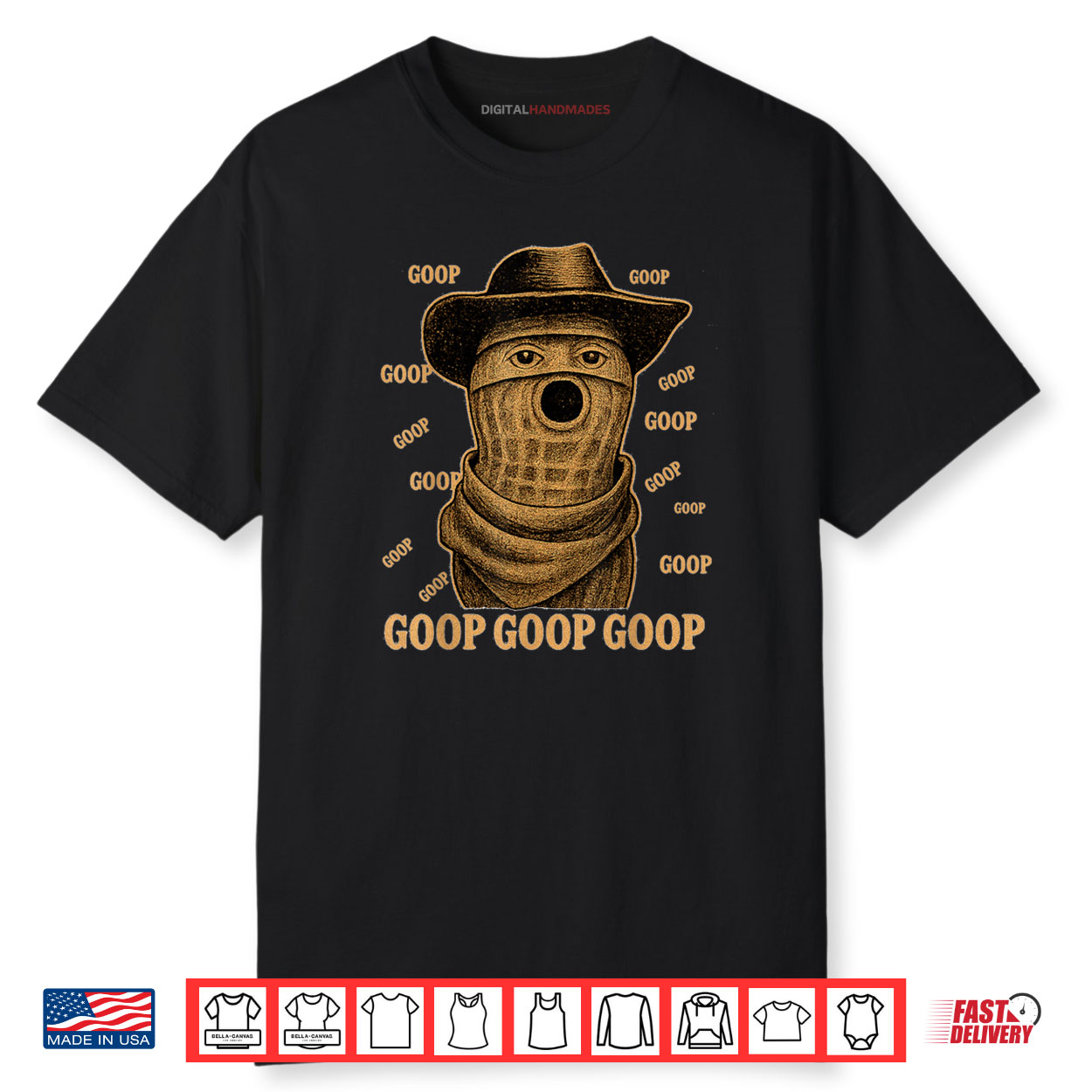 Goop Goop Goop The Burnt Peanut Goop Bungulator Shirt