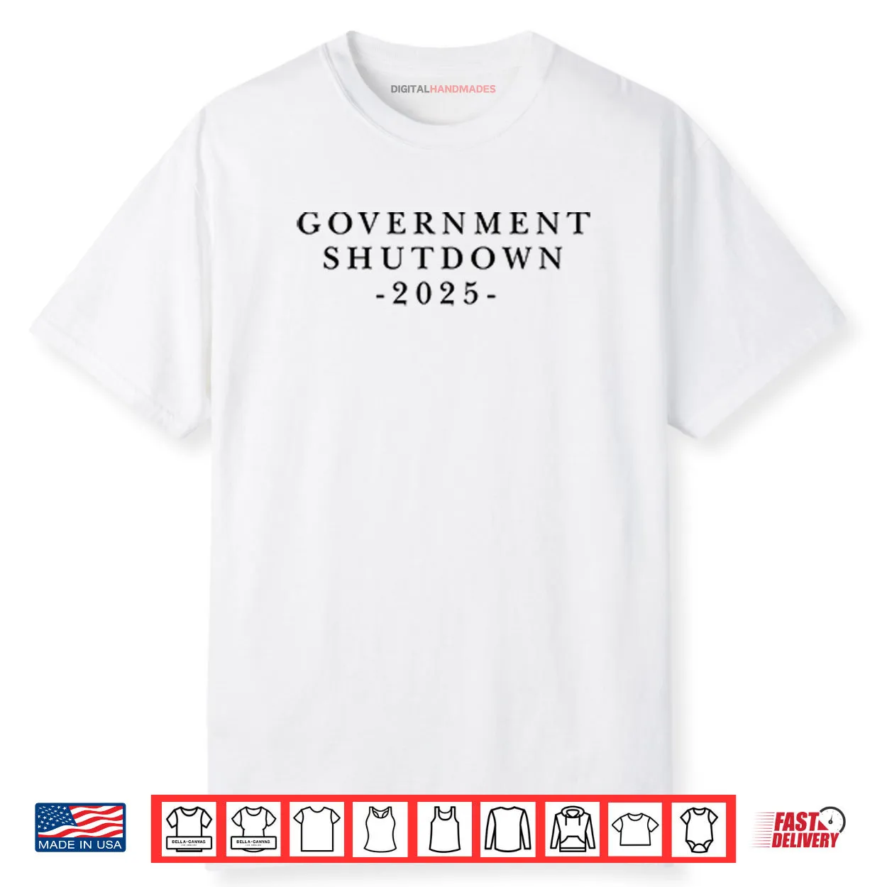 Government Shutdown 2025 Shirt