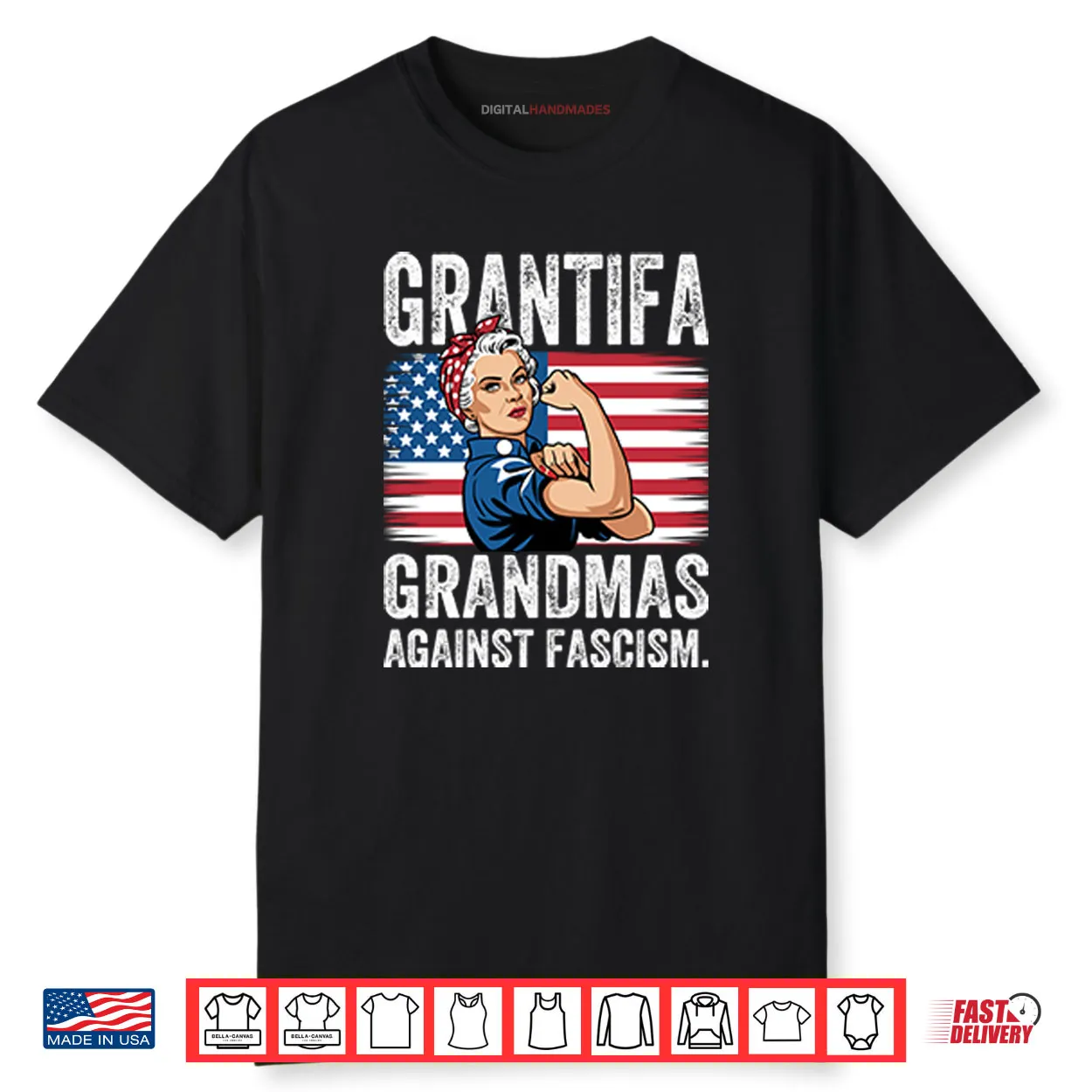 Grantifa Grandmas Against Fascism Shirt