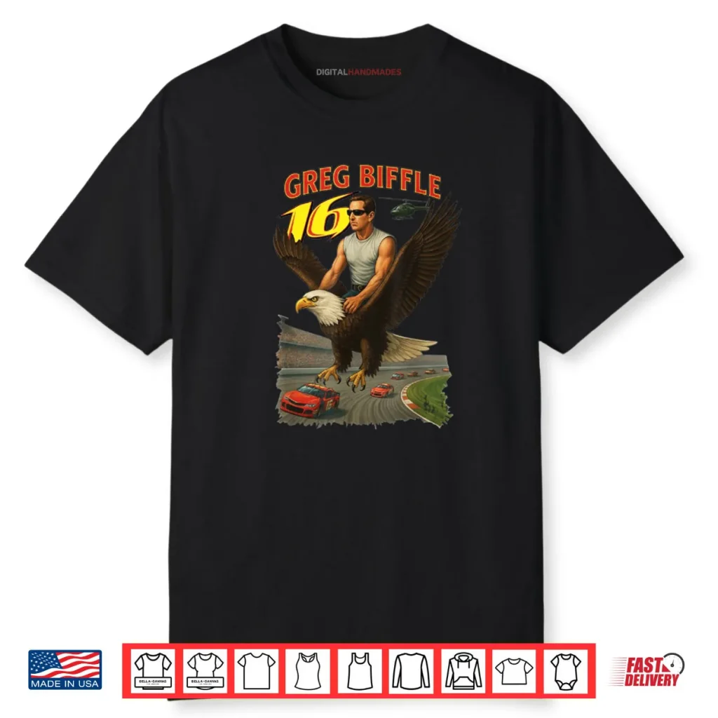 Greg Biffle Retro Art Shirt