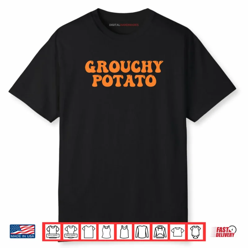 Grouchy Potato Sweet Potato Couple Matching Thanksgiving Shirt