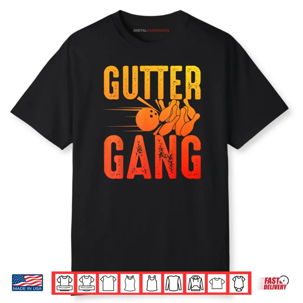 Gutter Gang Bowling Team Shirt