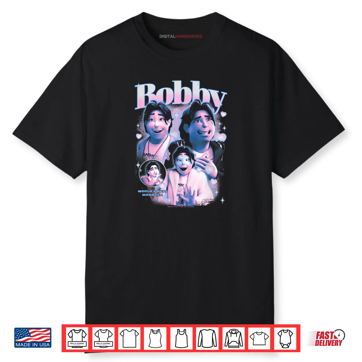Halloween Bobby Showcase Y2K Style Poster Shirt