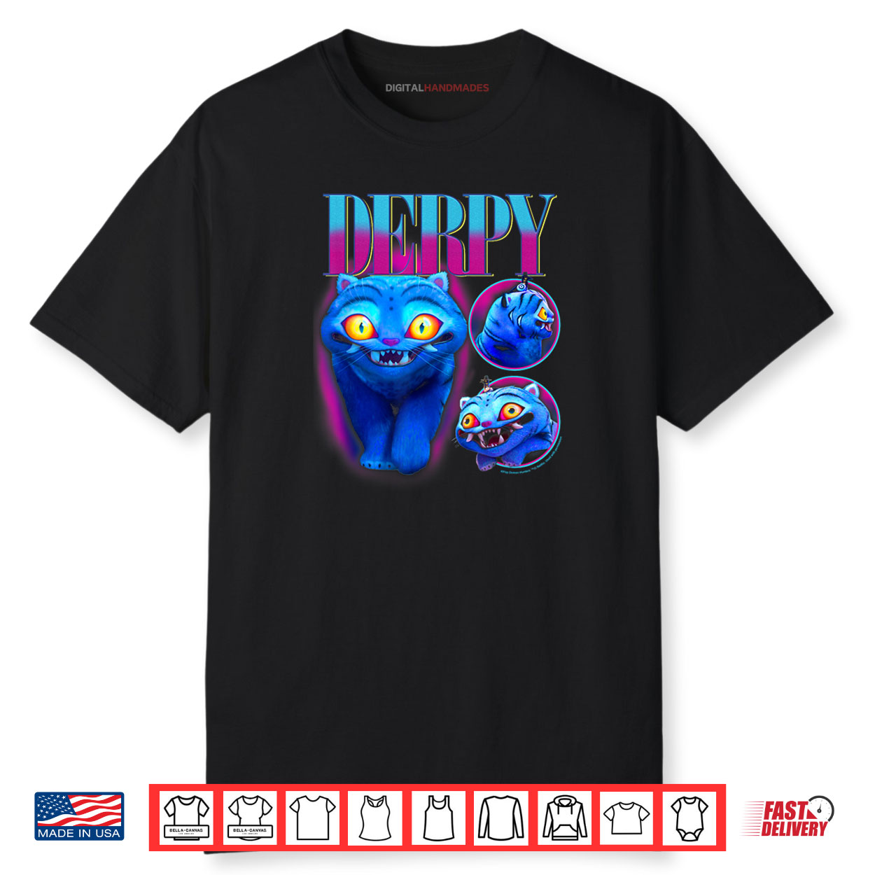 Halloween Derpy Showcase Y2K Style Poster Shirt