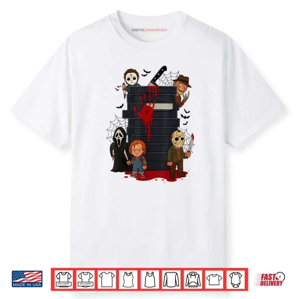 Halloween Horror Movie Characters Funny Scary Halloween Shirt 1 Halloween Horror Movie Characters Funny Scary Halloween Shirt