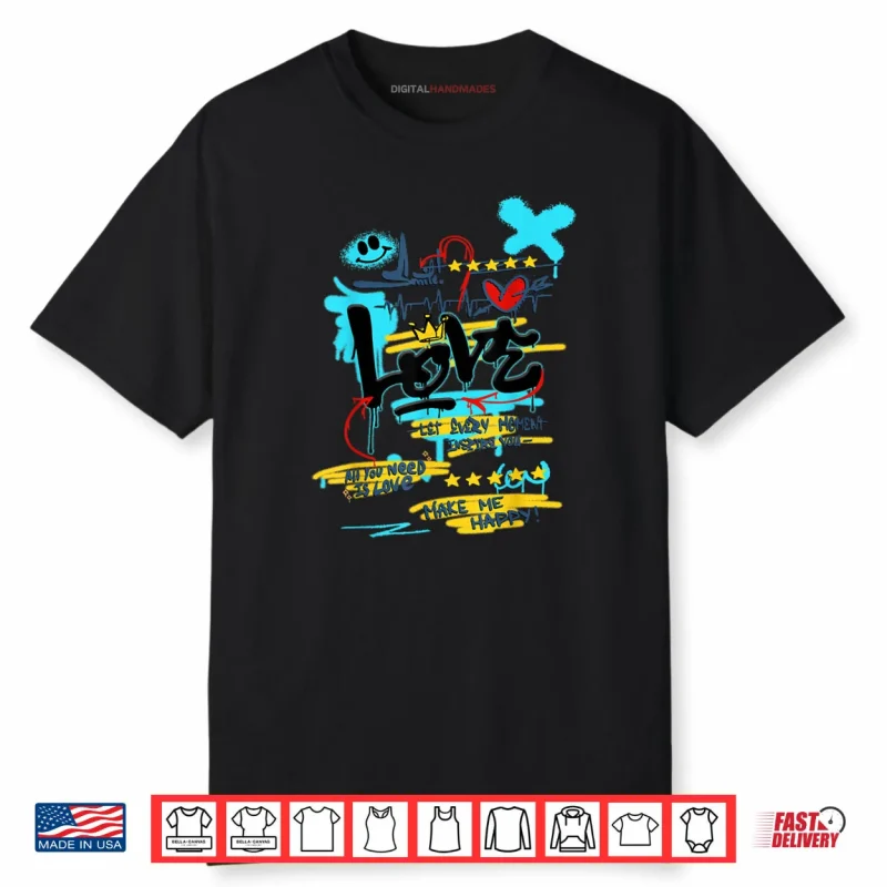 Happy Love Beats Tee Gamma Blue 11s Outfits Matching Shirt