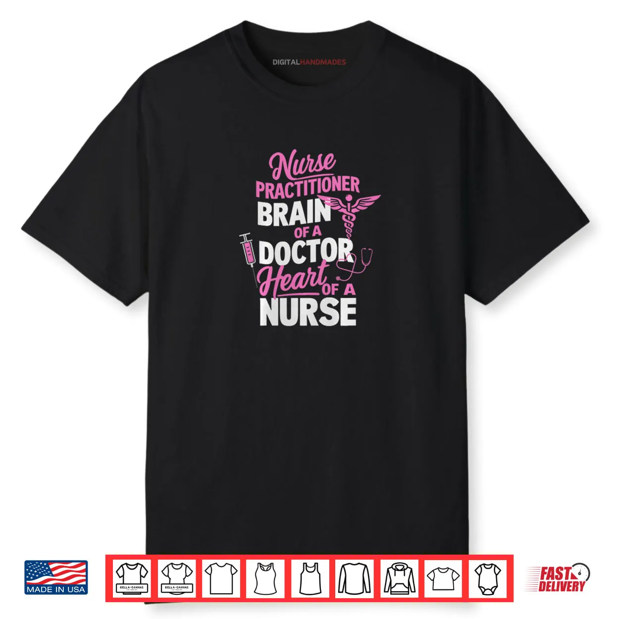 Heart of a Nurse Funny NP Nurse Practitioner Appreciation Shirt