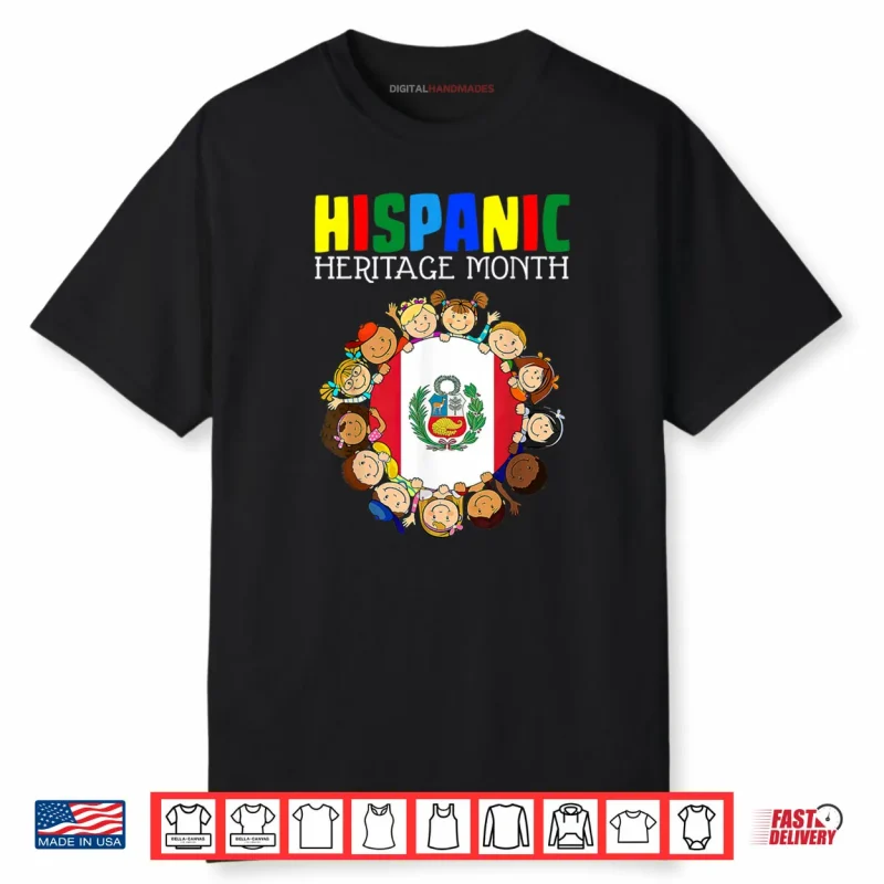 Hispanic Heritage Month Peru Shirt