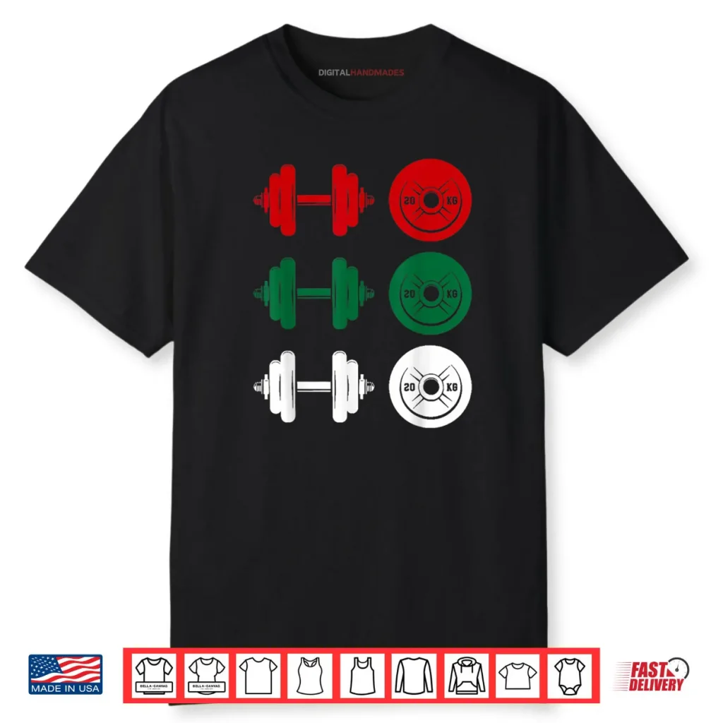 Ho Ho Ho Funny Dumbbell Christmas Weightlifting Gym Workout Shirt 1 Ho Ho Ho Funny Dumbbell Christmas Weightlifting Gym Workout Shirt