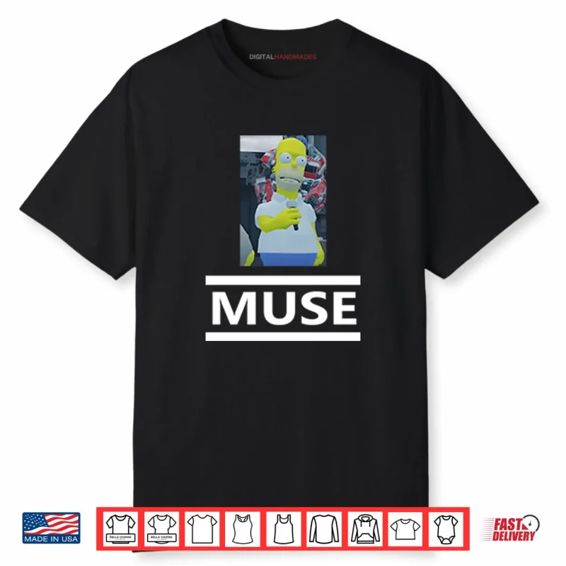 Homer Simpson Muse Shirt