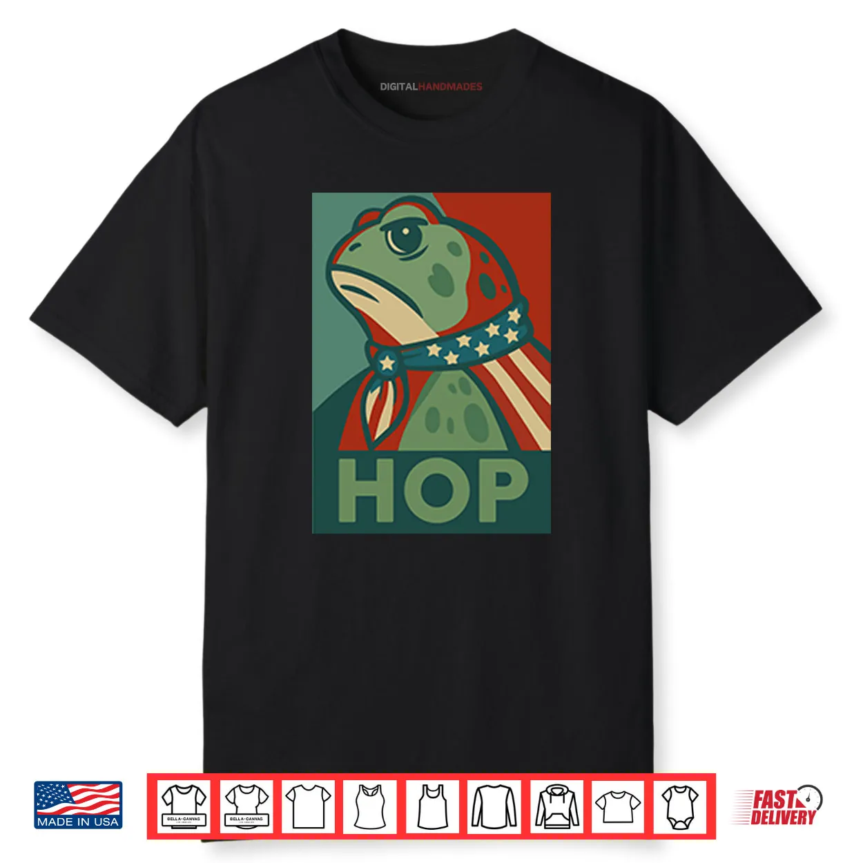 Hop Portland Frog Shirt