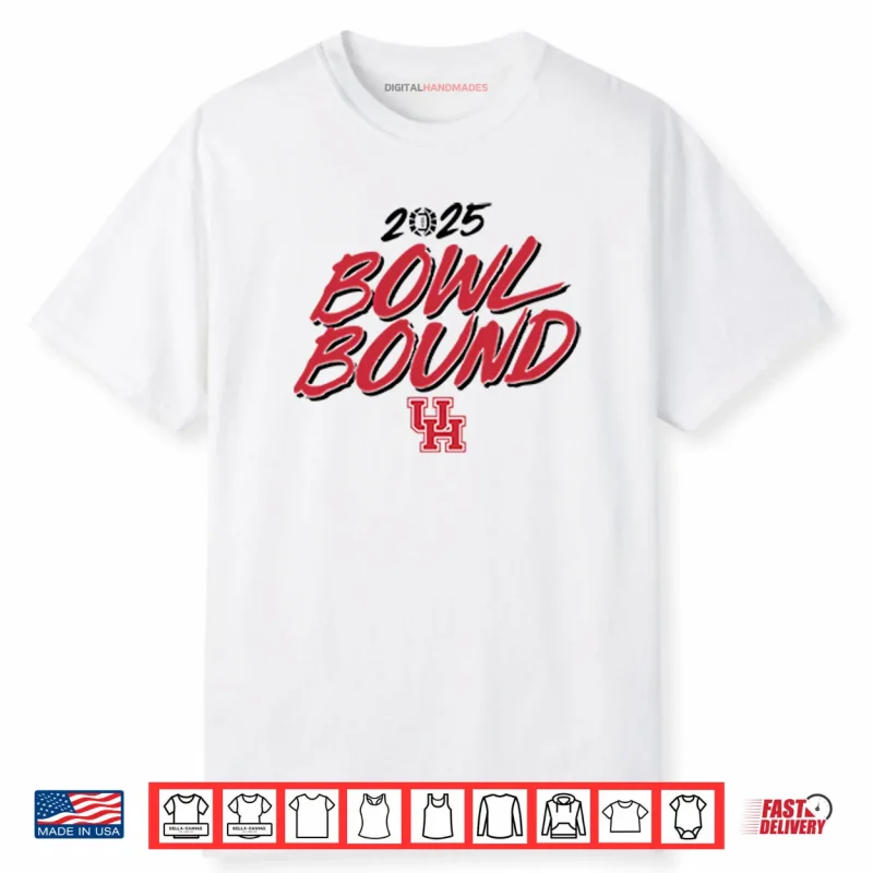 Houston Cougars Bowl Bound 2025 Shirt