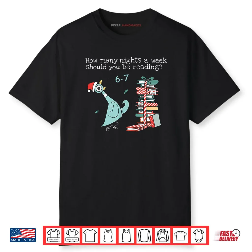 How Many Nights A Week Should You Be Reading 6 7 Teacher Shirt 1 How Many Nights A Week Should You Be Reading 6 7 Teacher Shirt