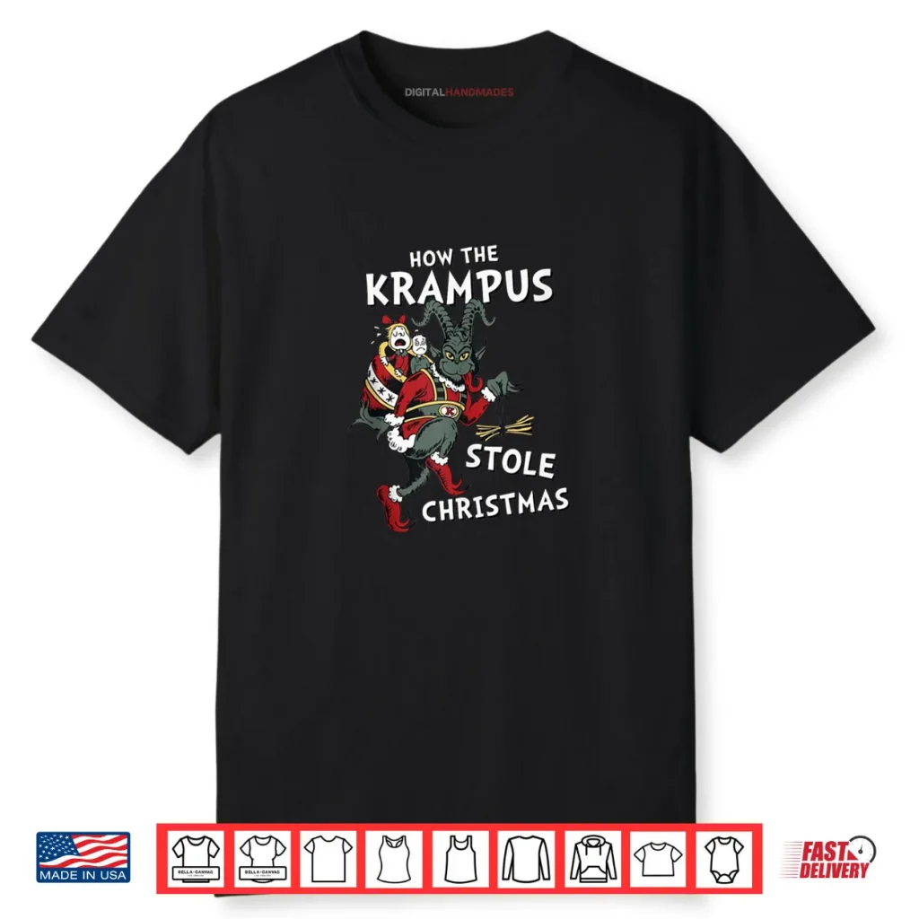 How The Krampus Stole Christmas Shirt 1 How The Krampus Stole Christmas Shirt
