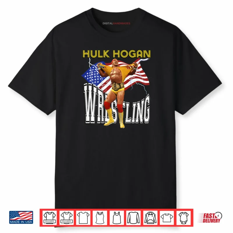 Hulk Hogan 007 Back Printed Shirt