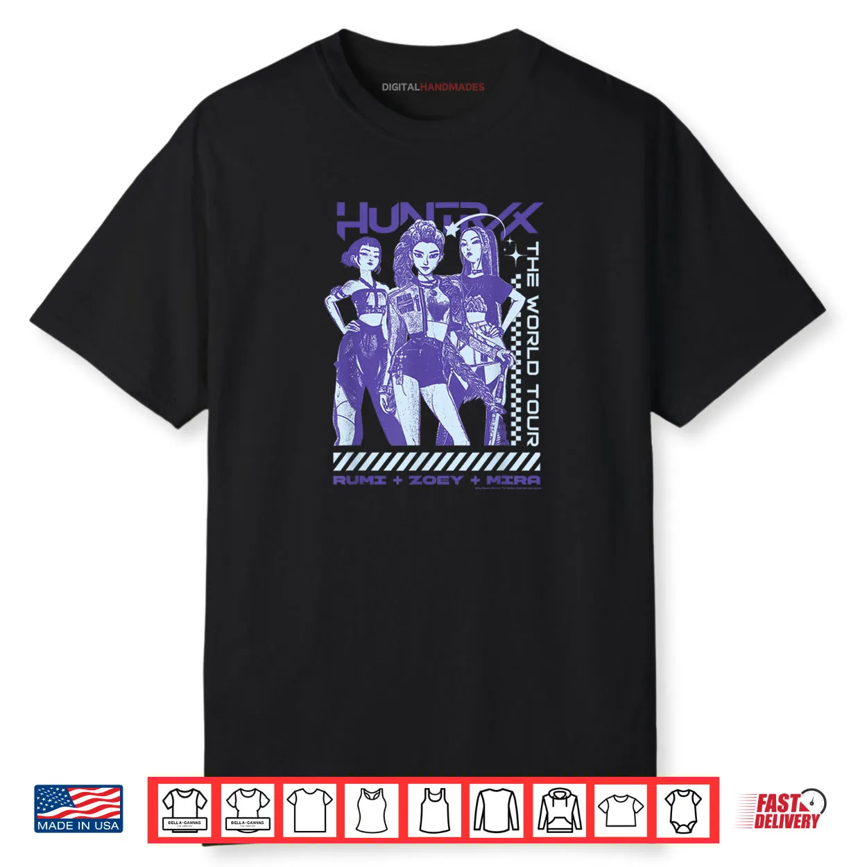 Huntrix The World Tour Halloween Shirt