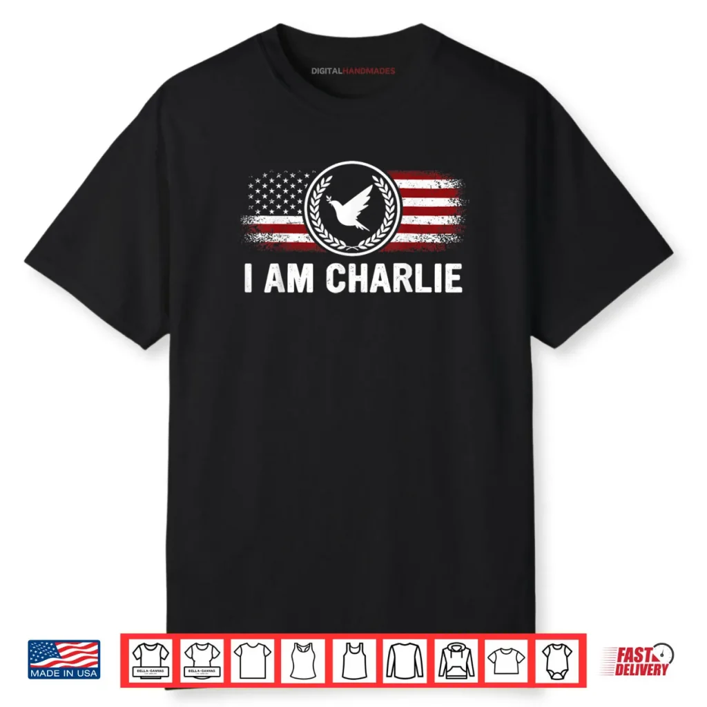 I am Charlie American Shirt