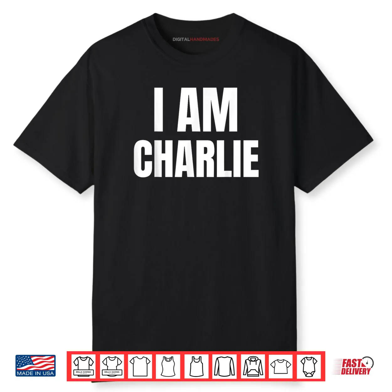 I Am Charlie Charlie Tribute Shirt