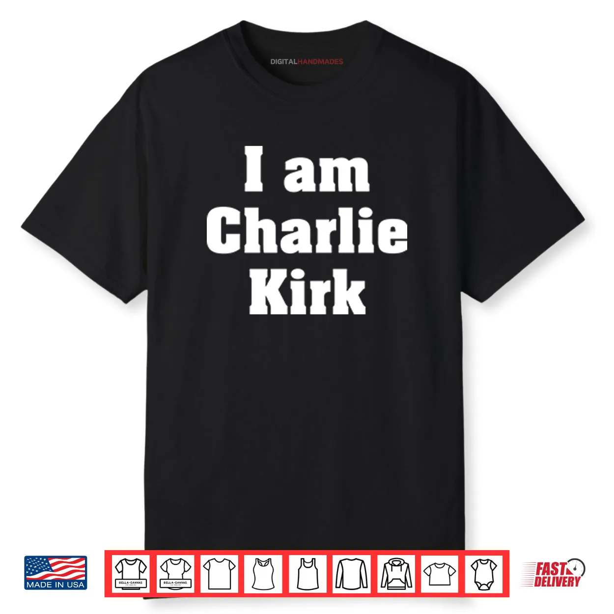I Am Charlie Kirk Shirt