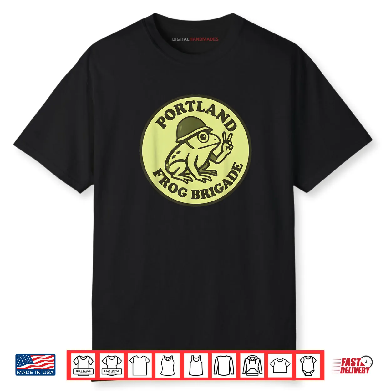 I am Frogtifa Portland Frog Brigade Shirt