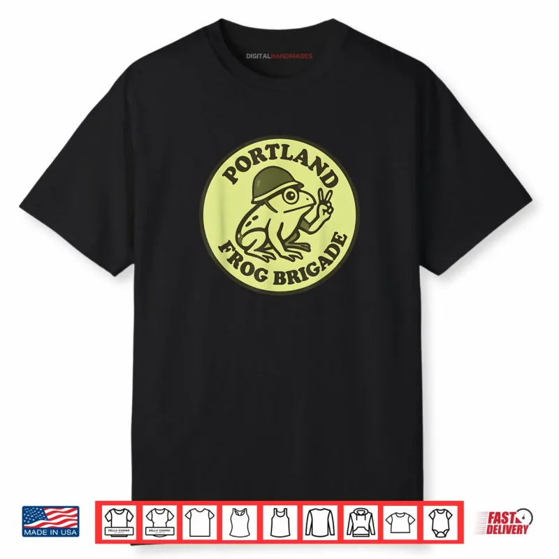 I am Frogtifa Portland Frog Brigade Shirt