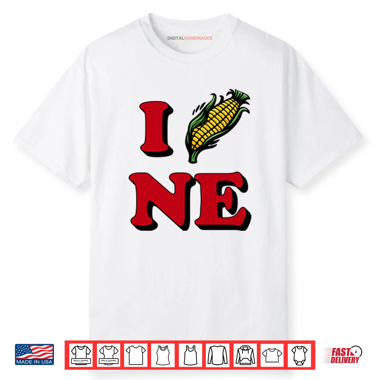 I Corn NE Nebraska Shirt