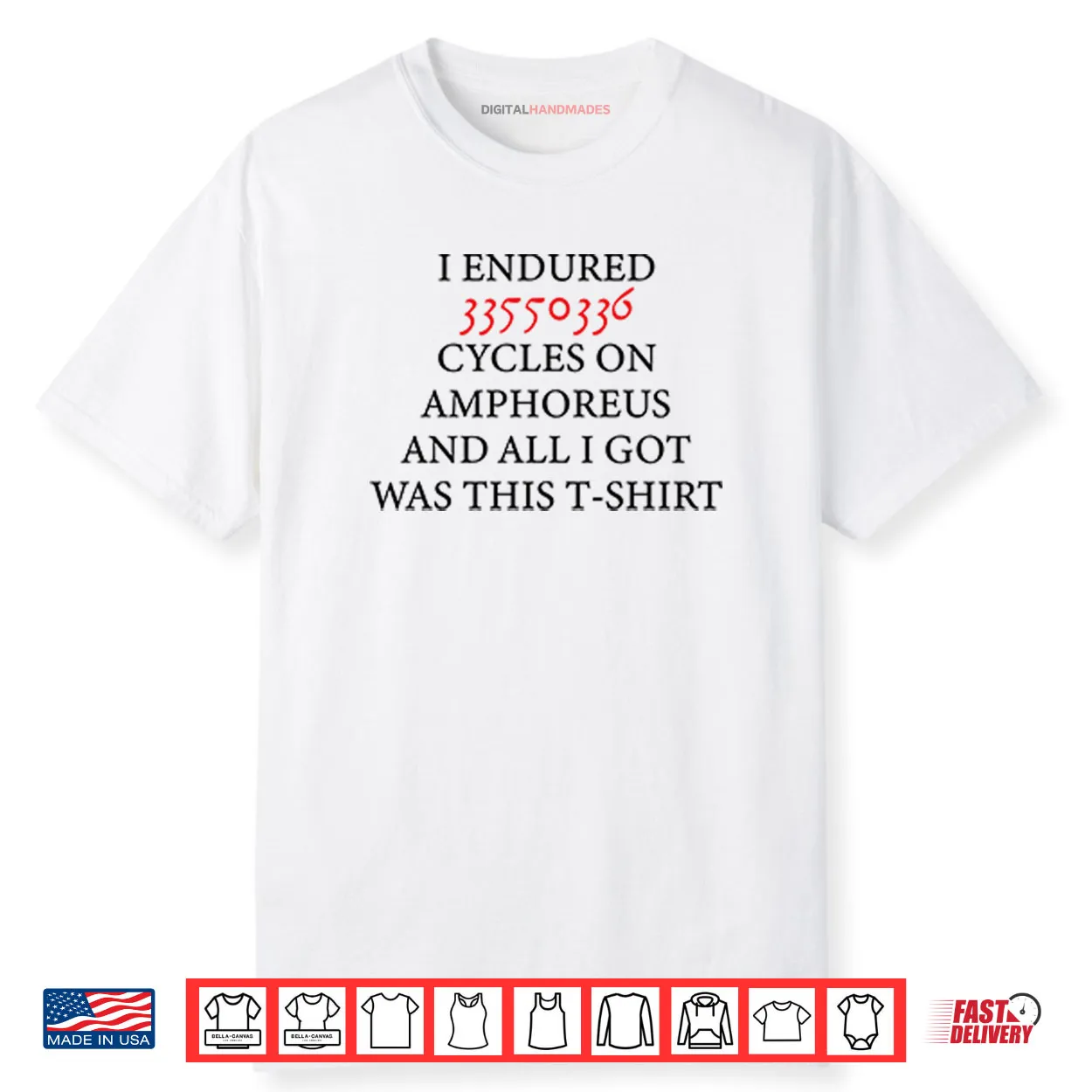 I Endured 33550336 Cycles On Amphoreus And All I Got Was This Shirt
