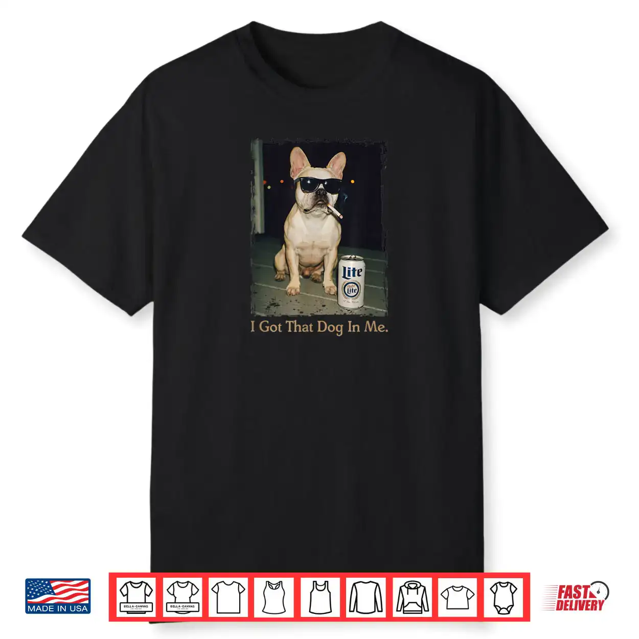 I Got That Dog in Me French Bulldog Meme Frenchie Mom Shirt