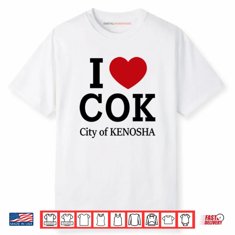I Love COK City Of Kenosha Shirt