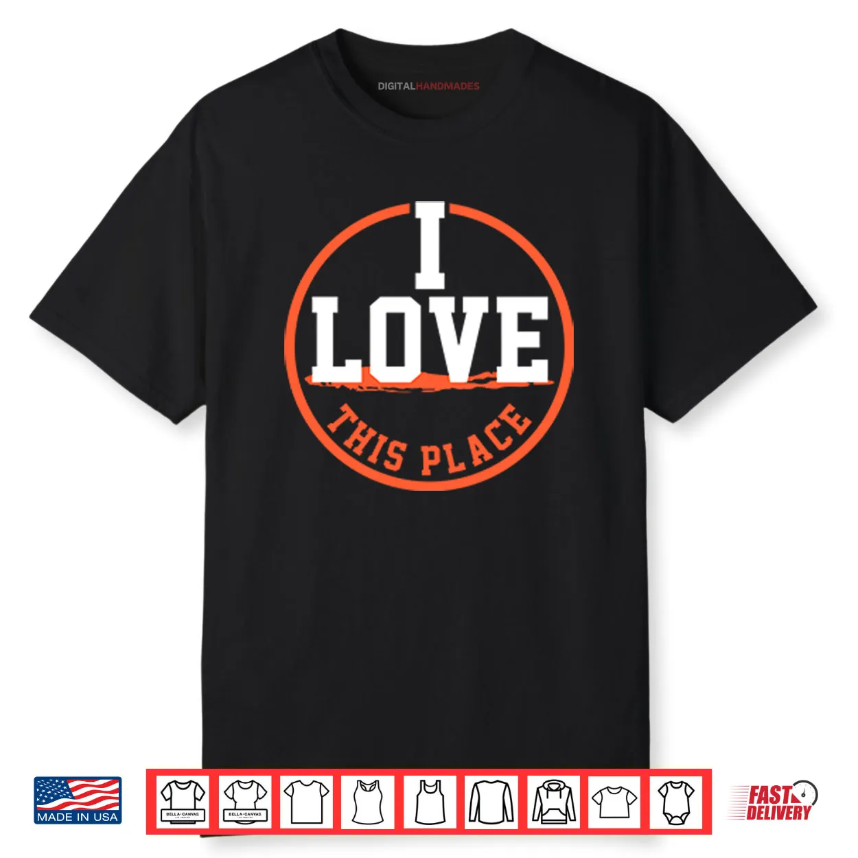 I Love This Place New York Islanders Shirt