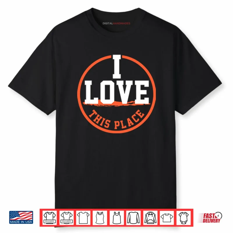 I Love This Place New York Islanders Shirt