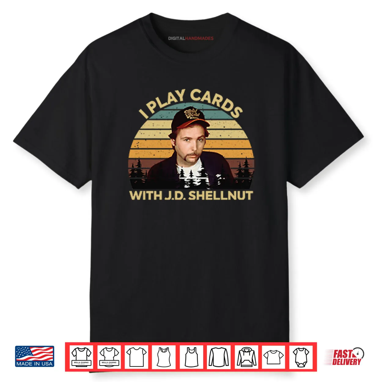 I Play Cards With J.D. Shellnut Shirt