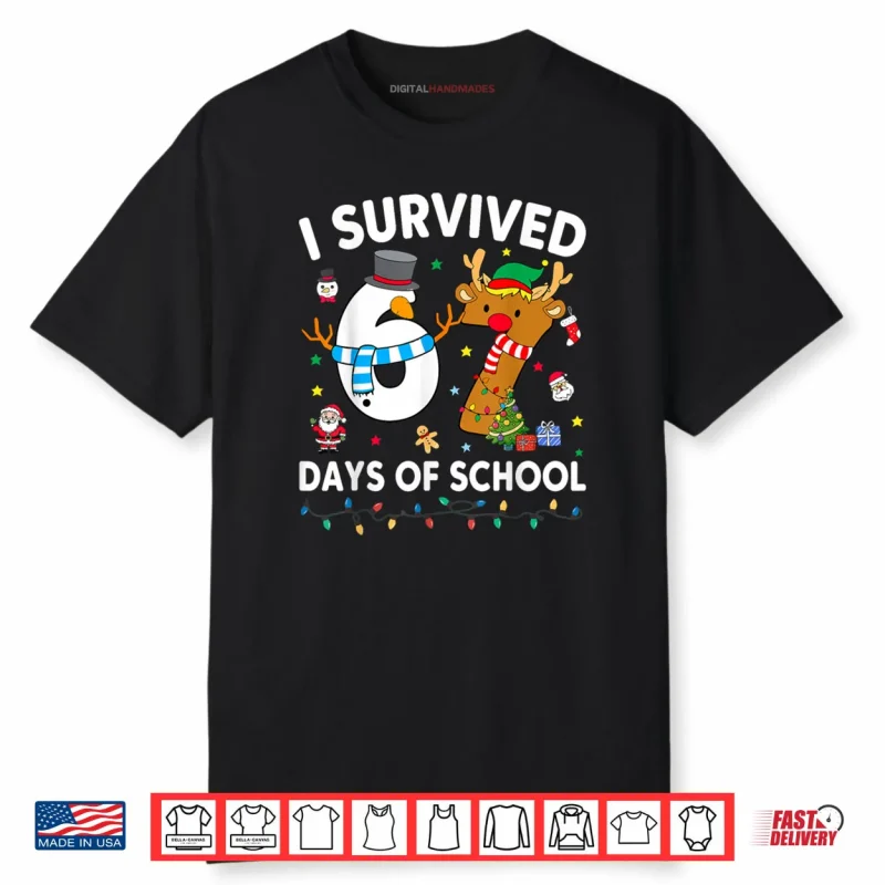 I Survived 67 Days of School Meme Six Seven Christmas Shirt