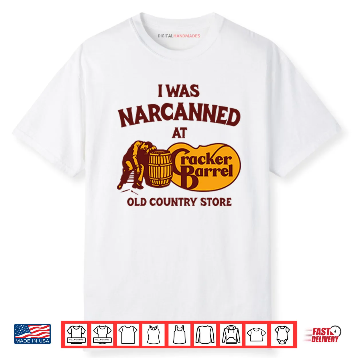 I Was Narcanned At Cracker Barrel Old Country Store Shirt