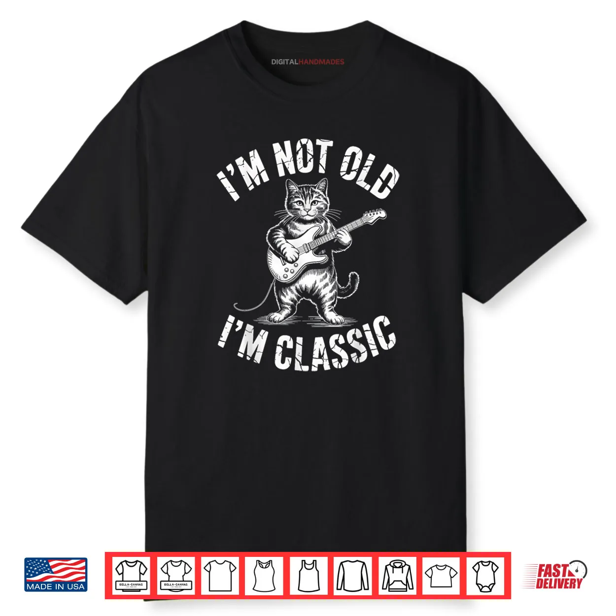 I’m Not Old I’m Classic Cat Shirt